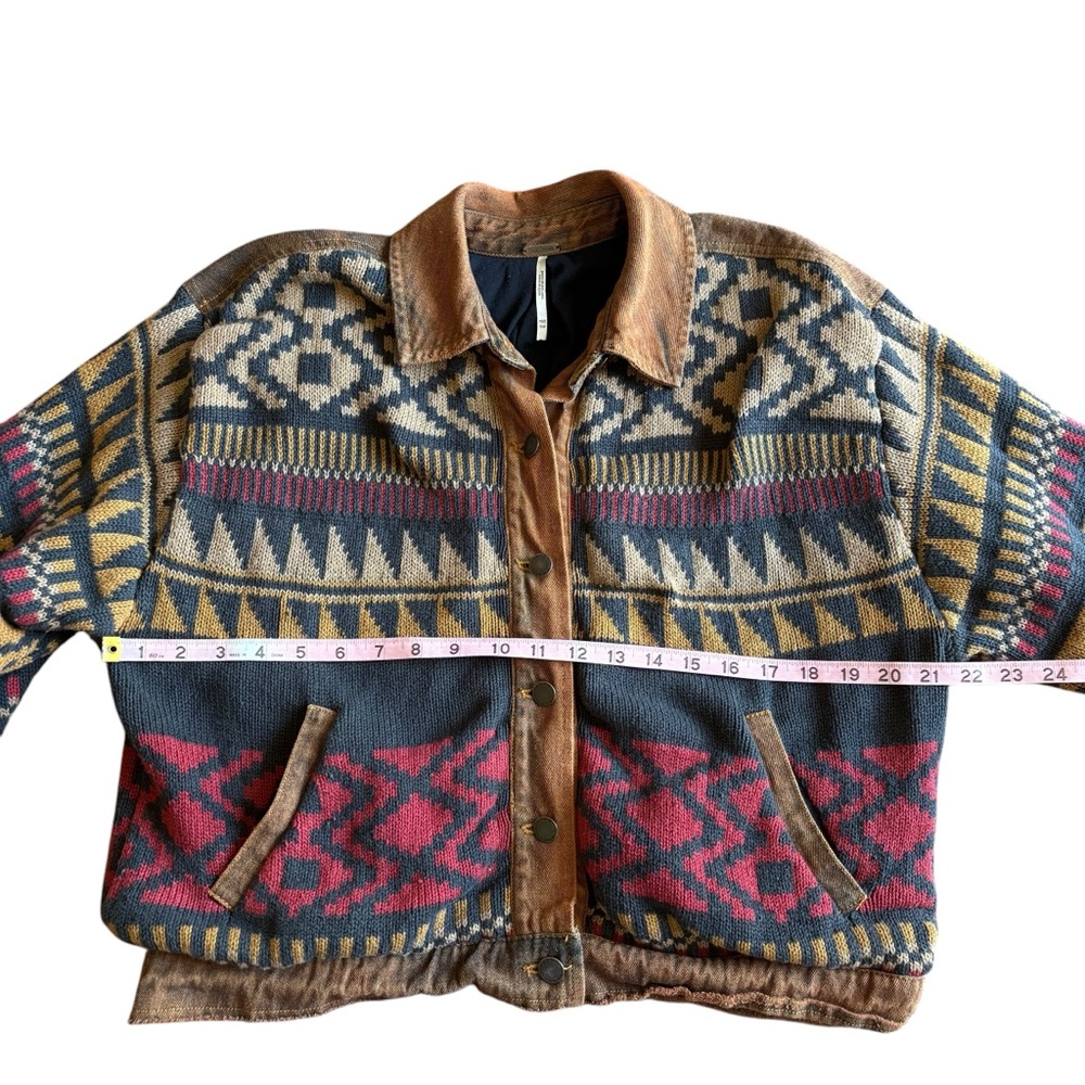 Free People Lakeside Denim Jacket- Size XS/S - Picture 12 of 15